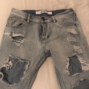 Brandy Melville used ripped jeans size 25